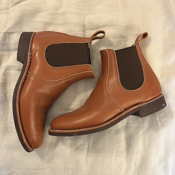 Red Wing Chelsea Boots Tan Size 7 - Picture 3 of 5